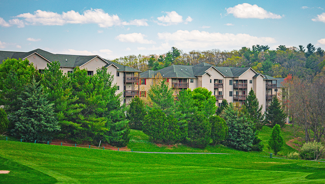 Woodstone Meadows Condos on the golf course at Massanutten Resort