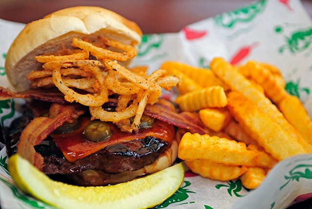 Burger & fries