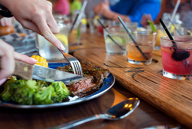 Steak at Campfire Grill